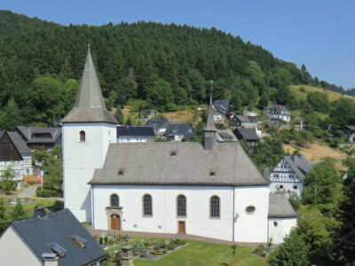 Kirche vom Schlossturm